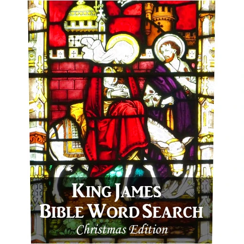 PuzzleFast King James Bible Word Search (Christmas Edition)