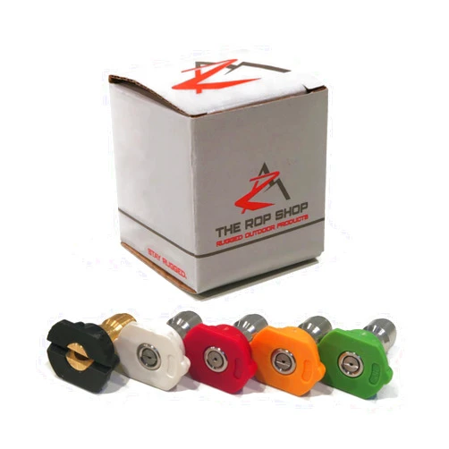 The ROP Shop Spray Tip Nozzle Set for many Simpson, Dewalt Pressure Washers with 1/4 inch QC