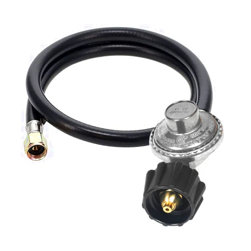 GrillAce 2-Feet propane Gas Grill Regulator and Hose, Replacement for Weber, Charbroil, Nexgrill Grill, Propane Patio Heater and Fire Pit……