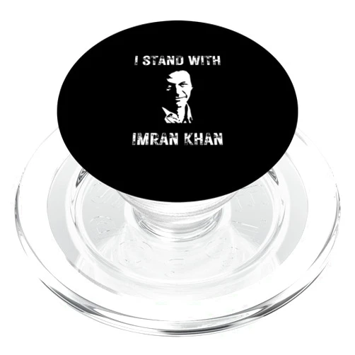 Imran Khan Absolutely Not by aB I Stand With Imran Khan HOPE Absolutely Not Pakistan PTI PopSockets PopGrip for MagSafe