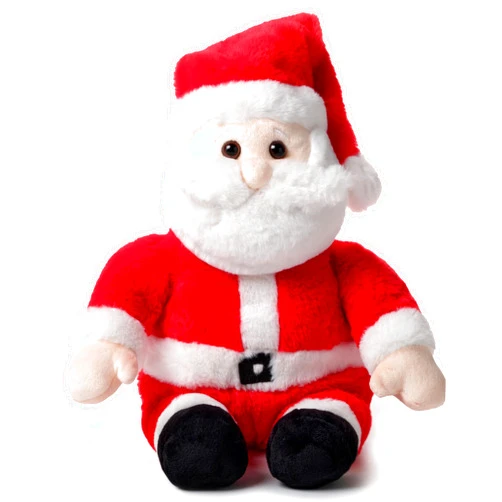 Bearington Collection Bearington Santa Claus Plush, Santa Doll, 16 In Stuffed Animal, Ideal Toy Gift for Toddlers, Kids & Teens