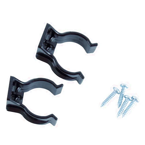 Maglite Black Universal Mounting Brackets for D-Cell Flashlight, 2 pk