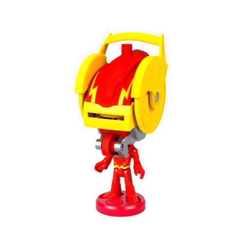 DC Super Friends Fisher-Price Imaginext, Head Shifters The Flash Figure & Speed Force Cycle Transforming Vehicle for Pretend Play