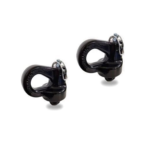 UCELICE 60691 Puck System Gooseneck Hitch Safety Chain Anchors,UCELICE 2 Pack Gooseneck Hitch Safety Chain Anchors Compatible with Silverado 2500HD/3500HD，Ford F-250/350/450,Sierra 2500HD/3500HD,Titan XD