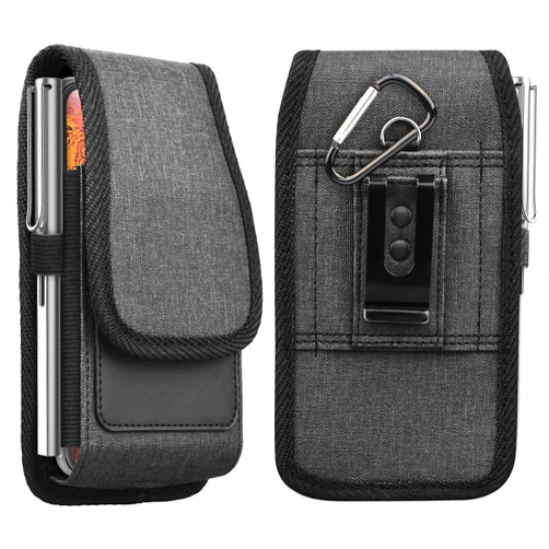 Tiflook Phone Holster for iPhone 16 Pro Max Samsung Galaxy S24 S23 S22 S22 S21 S20 FE S10 S9 A10e A20 A50 A51 A52 A53 A54 Note 10 Plus Cell Phone Pouch Belt Holder Carrying Case with Belt Clip, Black