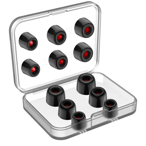 Link Dream 12 Pieces Replacement Ear tips for Powerbeats 2 Powerbeats Pro Link Dream Premium Memory Foam Earbuds Tips Updated Dustproof Durable Noise Reducing Eartips for Most 5-6.3mm in-Ear Earphones (S/M/L)