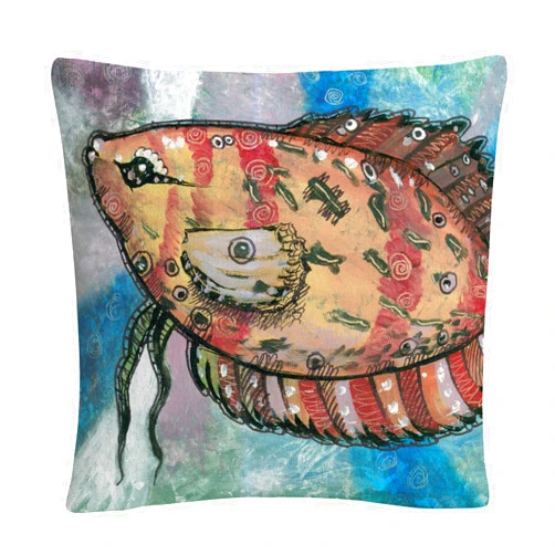Trademark Fine Art Pascado Rojo' Orange Painted Fish by Masters Fine Art