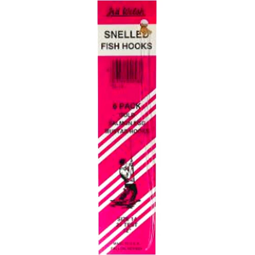 Jed Welsh Fishing Snelled Salmon Egg Hook
