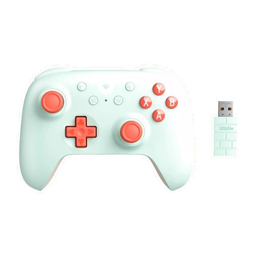 8BitDo Ultimate 2C Wireless Controller for Windows PC and Android, with 1000 Hz Polling Rate, Hall Effect Joysticks and Triggers, and Remappable L4/R4 Bumpers (Mint)