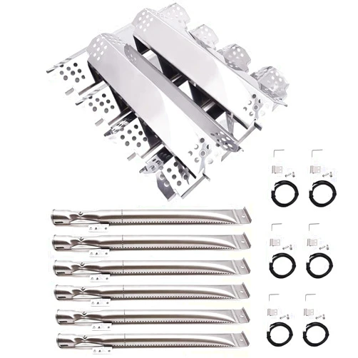 Adviace Replacement Parts for Nexgrill 720-0898 730-0898 720-0898A 720-0896CA Expert Grill 720-0969 720-0969D, Replacement 720-0898 Heat Plate Flame Tamer 720-0898 Burner 720-0898 Igniter