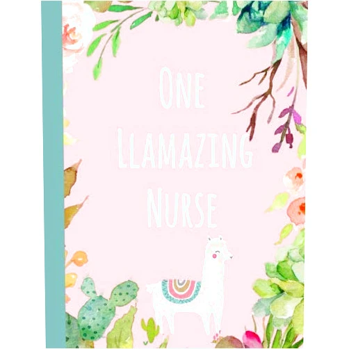 Blueberry Notebooks One Llamazing Nurse: Gifts,Notebook,Graduation,Nursing,Lined paper,Journal,thank you,Appreciation,Christmas,Birthday