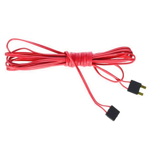 Bachmann Trains - E-Z TRACK - 10’ POWER EXTENSION WIRE - RED (1/card)