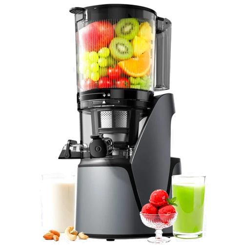 EanOruus Juicer Machines, 3-in-1 Cold Press Juicer with 6.5