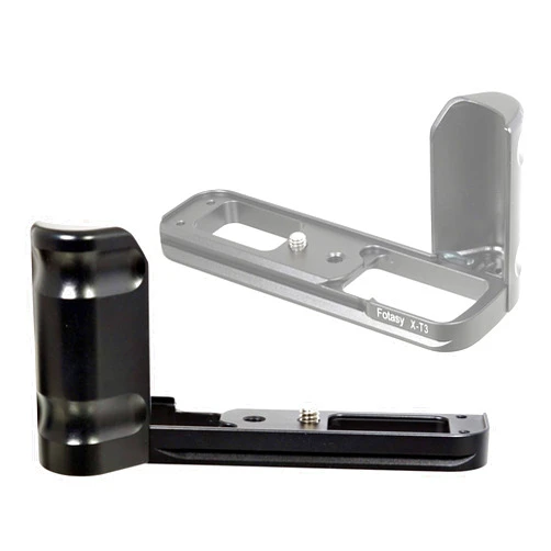 Fotasy X-T3 Hand Grip, Arca Swiss Type Quick Release QR Metal Holder Hand Grip, Aviation Grade Aluminum, Compatible with Fuji XT3 XT2