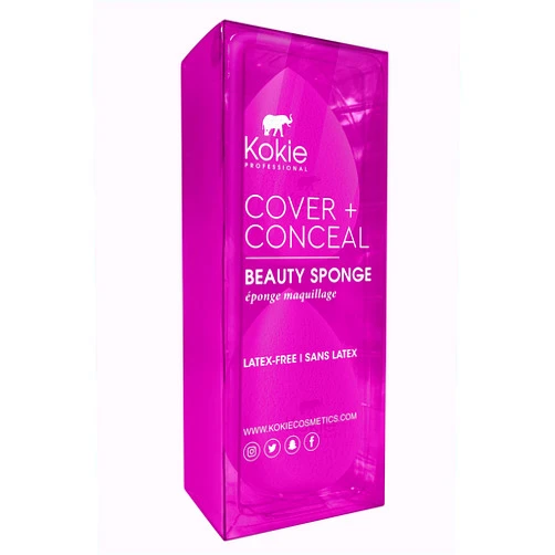Kokie Cover + Conceal Beauty Sponge 2-PIECE SET