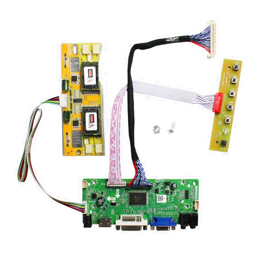 VSDISPLAY HD-MI DVI VGA AUDIO LCD Controller Board Work for 17