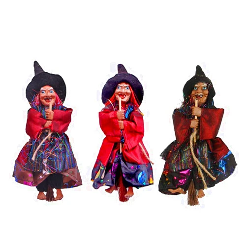 Fashionclubs Halloween Hanging Witch Decoration,3pcs 8