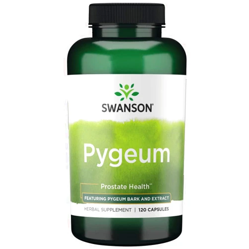 Swanson Pygeum - 400mg Herbal Supplement for Male Prostate Health - Supports Bladder and Urinary Tract Health - 120 Capsules
