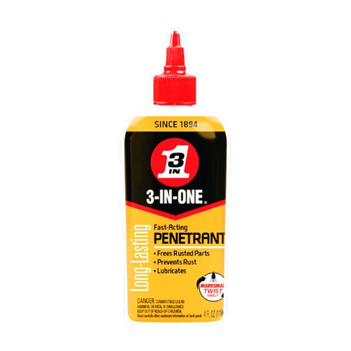 3-IN-ONE Fast-Acting Penetrant Drip Oil, 4 OZ