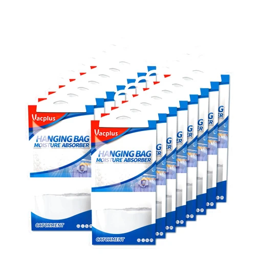Vacplus Moisture Absorbers Packets, Fragrance Free 15 Pack, Humidity Packs, Dessicant Packets, Hanging Closet Dehumidifier Bags, Dehumidifier for Bathroom 9.8OZ