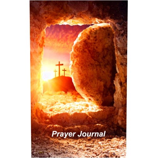 Naim Mustafa Prayer Journal - I am the Resurrection and the Life Personal Lined Prayer Journal Diary Christian Journal Bible Notes 5