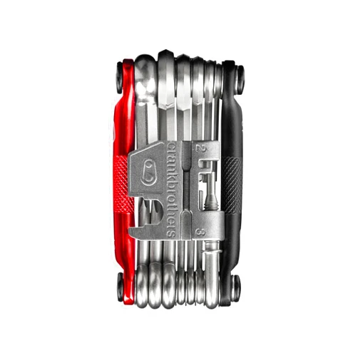Crankbrothers Multi Tool M 19 Matte Black Red