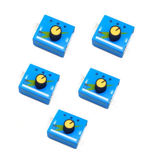 Teyleten Robot RC Servo Tester 3CH Digital Multi ECS Consistency Speed Controller Checker Tester Master Adjustment Steering Gear for RC Helicopter Car Boat 5pcs