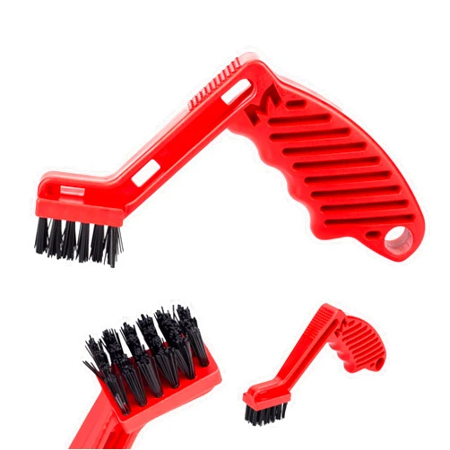Maxshine Car Detailing Foam Pad Conditioning Brush - Wool Buffing Pad and Polishing Pad Cleaner - Red