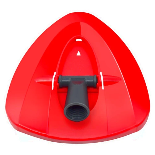 GFRED Spin Mop Replacement Head Base Compatible with Oceda EasyWring 1-Tank System Mop Rotating Triangle Mop Head Cover Replacement Rotating Mop Base Plastic Base for Spin Mop Accessories