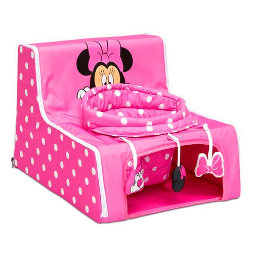 Delta Children Disney Minnie Mouse Sit N Play Portable Activity Seat for Babies by Delta Children – Floor Seat for Infants