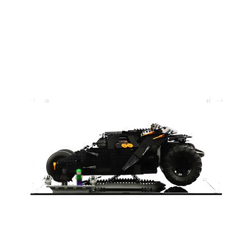 ICUANUTY Acrylic Display Case for Lego Batman Batmobile Tumbler 76240, Dust-Proof Display Box for Lego 76240, Size: 21.6x13.7x9.84 in (NOT Included The Model)