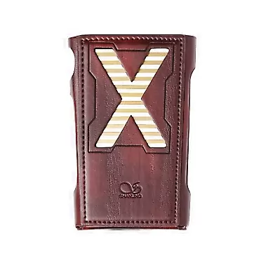 SHANLING M3X Leather Case,SHANLING M3X Digital Audio Player Special Protective Case,PU Leather Material,Stainless Steel Protection,Corrosion Resistance Heat Dissipation(Brown)