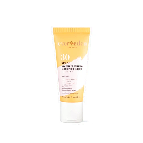 Evereden Premium Mineral Sunscreen SPF30: Baby-Safe Whole-Family Mineral Sunscreen Kids Love - Non-Nano Kids Sunscreen for Year-Round UVA & UVB Protection - Clean, Safe, & Reef-Friendly