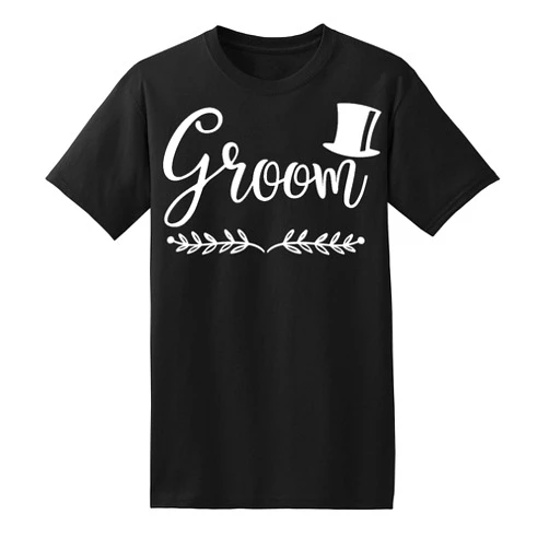 Elephield Groom Wedding Celebration Ceremony Rehearsal Party Men's T-Shirt
