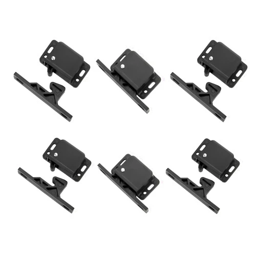 Gynthias RV Cabinet latches and Catches/Drawer Latch Universal Push-to-Close Grabber Catch, Baby or Cat Proof Ideal for Motorcoach,RV Motorhome,Boat,Camper,Trailor,Home,OEM Replacement (6)