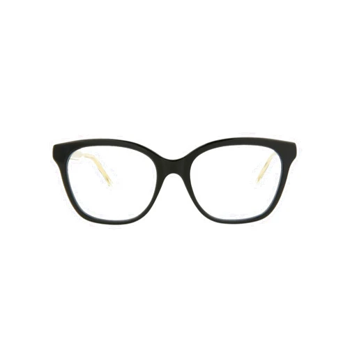 Gucci GG 0566O 001 Black Plastic Square Eyeglasses 52mm