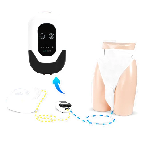 Joogto Premium Intelligent Electric Urinal for Men – Automatic Start-Stop Dispenser, 2000ML Capacity with 6.5 ft Catheter, Bed Rest Anti-Leakage Design, Easy-to-Clean Unisex Potty with Lid Funnel