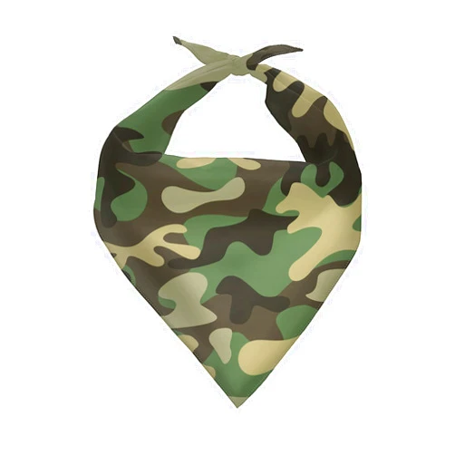 KEIAHUAN Camouflage Dog Bandana,Dog Bandanas Triangle Bibs Scarf Accessories for Small Medium Large Dogs Cats Pets