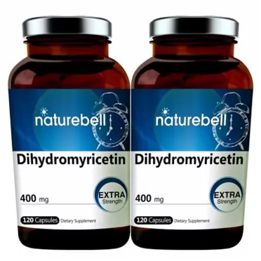 NatureBell 2 Pack NatureBell Dihydromyricetin DHM as Hovenia Dulcis Extract 400mg, 120 Capsules, Alcohol Consumption Support Supplement, No GMOs