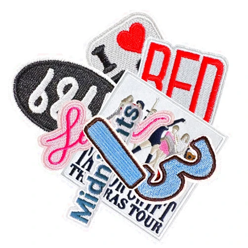MUBAL 8Pcs Popular Musician's Funny Embroidered Patches Bulk Iron on/Sew on Applique Embroidery Repair Patch DIY Craft Accessories for Music Fans Girls Clothing Jacket Jeans Backpack Hat Vests