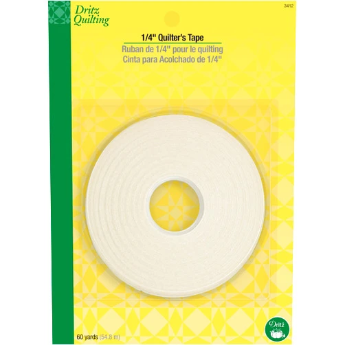 Dritz 3412 Quilter's Tape, 1/4-Inch x 60-Yards