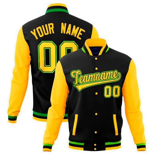 KXK Custom Men Fashion Varsity Jacket Cotton Letterman Baseball Bomber Jackets Personalized Stitched Team Name Number