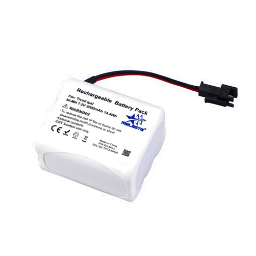 melasta 7.2V 2000mAh NI-MH Audio Replacement Battery Compatible with Tivoli PAL iPAL Radio (MA-1, MA-2, MA-3 Compatible 2 Wire)