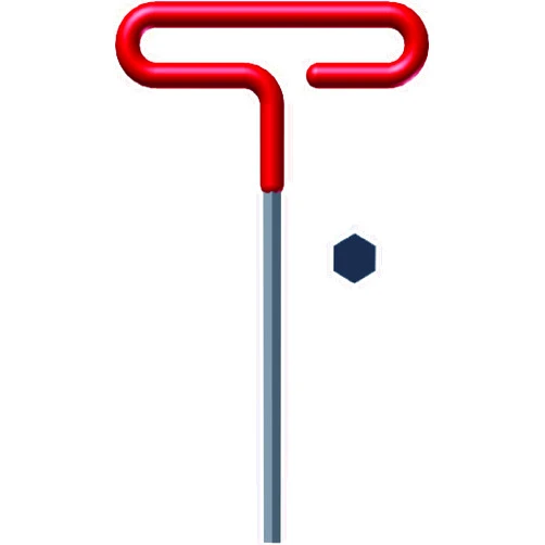 Eklind Tool EKLIND 51208 1/8 Inch Cushion Grip Hex T-Handle T-Key allen wrench