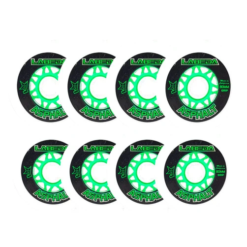 Labeda Wheels Inline Roller Hockey Gripper Asphalt Outdoor White 72mm / 80mm 83A