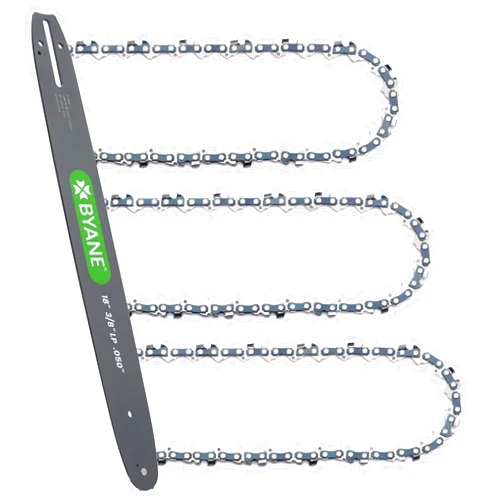 Byane 18 Inch Bar and Chain Combo, 3/8