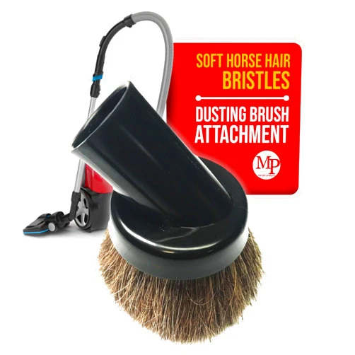 MP Maresh Products Household Cleaning Vacuum Brush Attachment - Horse Hair Vacuum Cleaner Accessories, Soft, Dust Floor Brush, Compatible with Shop Vac 1-1/4