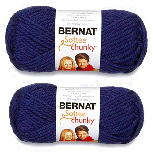 Bernat Softee Chunky Yarn-Faded Denim