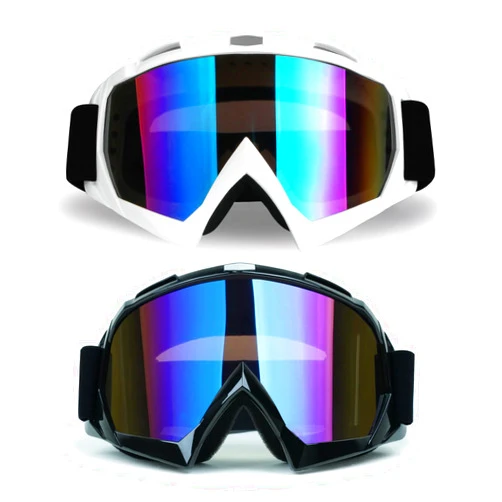 XYOP ATV Goggles Dirt Bike Goggles 2-Pack Wide Vision Riding goggles Motorcycle Motocross Goggles Off-Road Goggles UTV Goggles Skiing Goggle UV400 Windproof Glasses for Men Women Youth Kids Color Lens