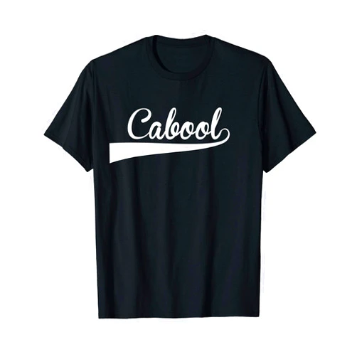 Baseball Softball Clothing CABOOL Baseball Vintage Retro Font T-Shirt